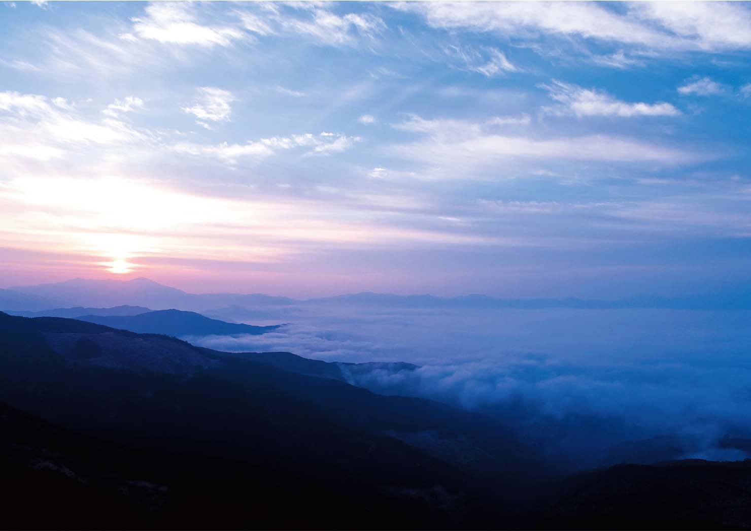 人吉盆地の雲海